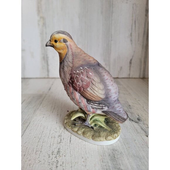 Lefton China Hungarian Partridge KW3412 limited edition bird figure - Picture 2 of 8